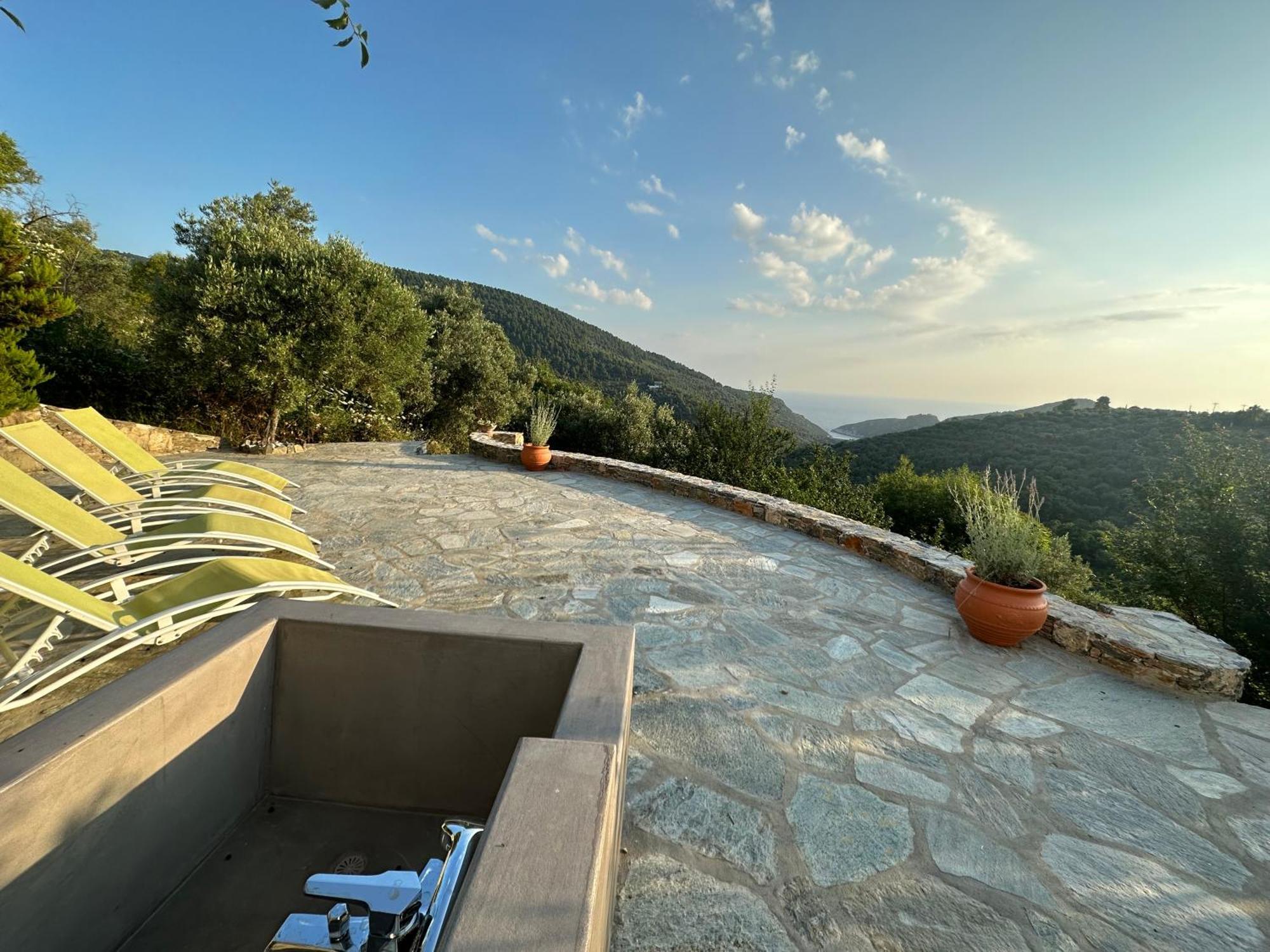 Olive Mill Cottage Skopelos Buitenkant foto